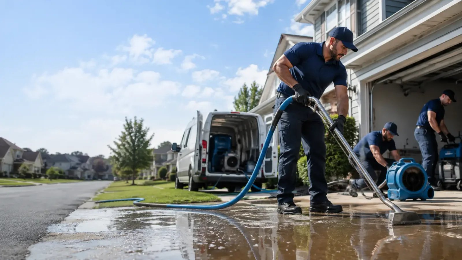 Flood Damage Restoration in Gays, IL